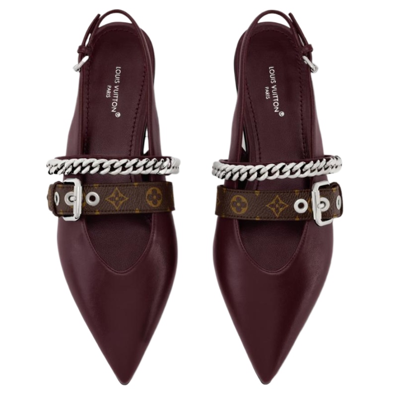 Louis Vuitton LV Vibe Slingback Flat Ballerina - Image 3